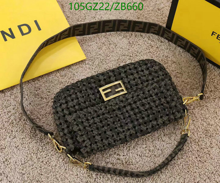 Fendi Bag-(4A)-Baguette- Code: ZB660 $: 105USD