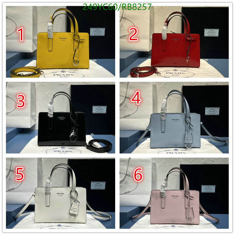 Prada Bag-(Mirror)-Handbag- Code: RB8257 $: 249USD