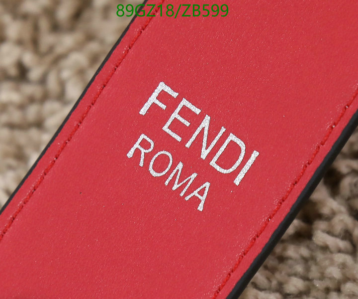 Fendi Bag-(4A)-Diagonal- Code: ZB599 $: 89USD