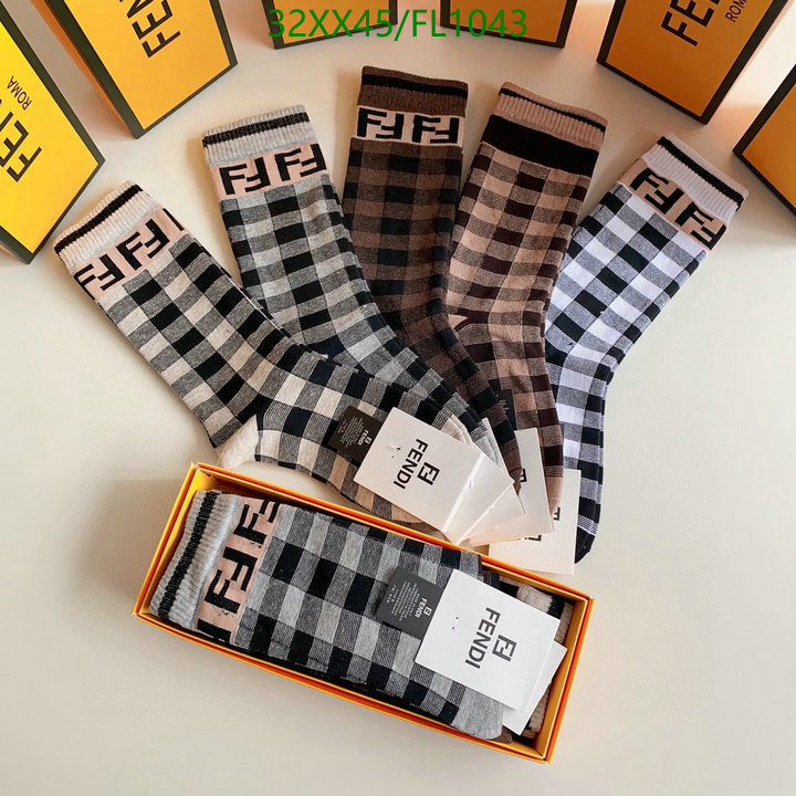 Sock-Fendi Code: FL1043 $: 32USD