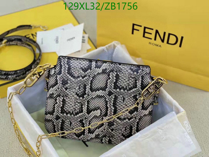 Fendi Bag-(4A)-Diagonal- Code: ZB1756 $: 129USD