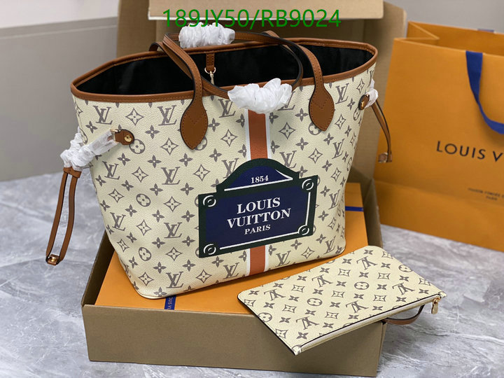 LV Bags-(Mirror)-Neverfull- Code: RB9024 $: 189USD