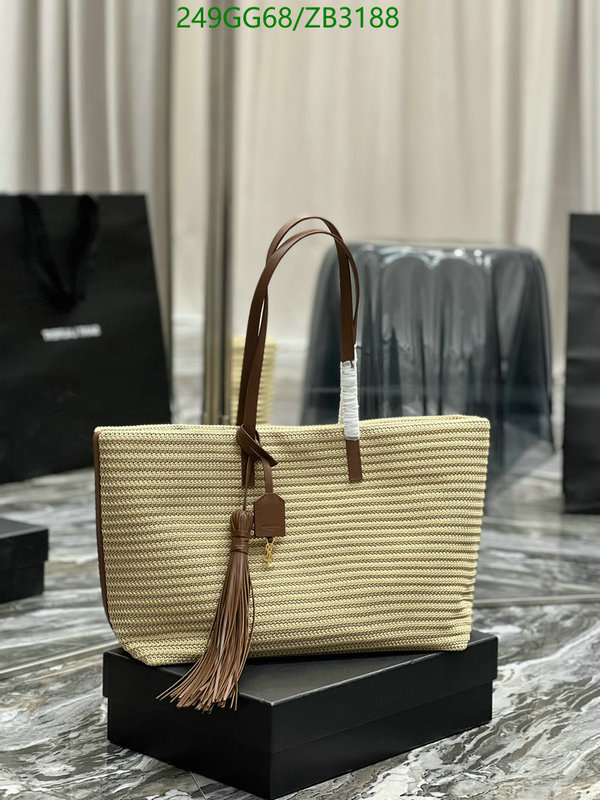 YSL Bag-(Mirror)-Handbag- Code: ZB3188 $: 249USD