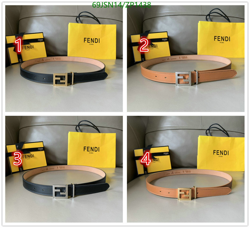 Belts-Fendi Code: ZP1438 $: 69USD