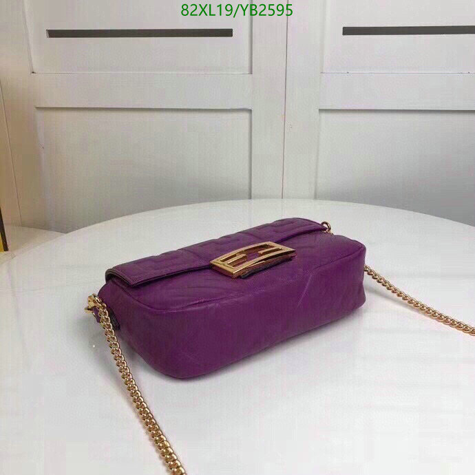 Fendi Bag-(4A)-Baguette- Code: YB2595 $: 82USD