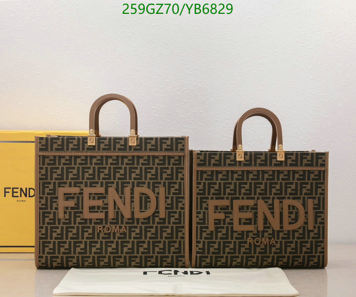 Fendi Bag-(Mirror)-Sunshine Code: YB6829