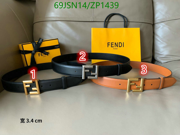 Belts-Fendi Code: ZP1439 $: 69USD