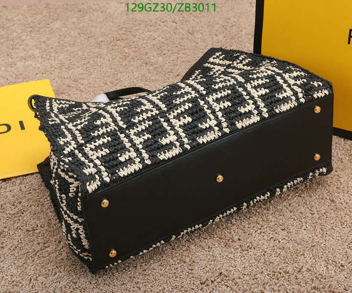 Fendi Bag-(4A)-Peekaboo Code: ZB3011 $: 129USD