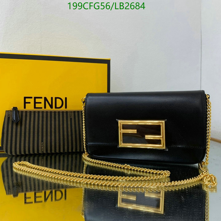 Fendi Bag-(Mirror)-Baguette Code: LB2684 $: 199USD