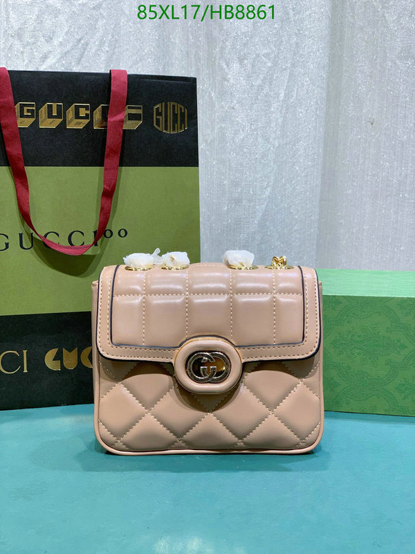 Gucci Bag-(4A)-Diagonal- Code: HB8861 $: 85USD