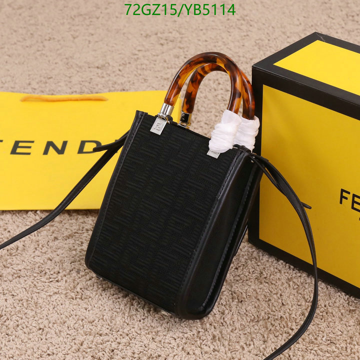 Fendi Bag-(4A)-Sunshine- Code: YB5114 $: 72USD