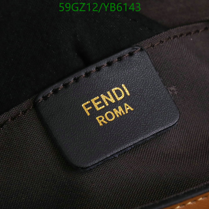 Fendi Bag-(4A)-Diagonal- Code: YB6143 $: 59USD
