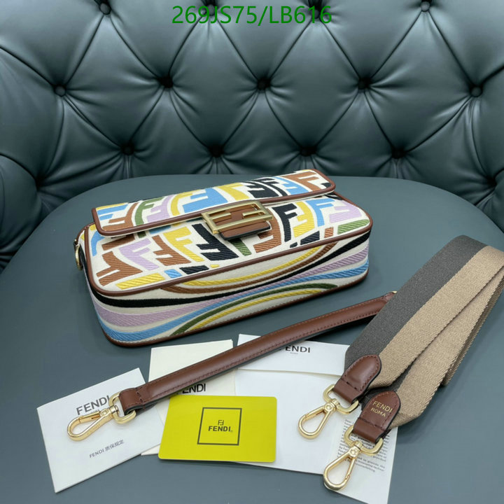 Fendi Bag-(Mirror)-Baguette Code: LB616 $: 269USD