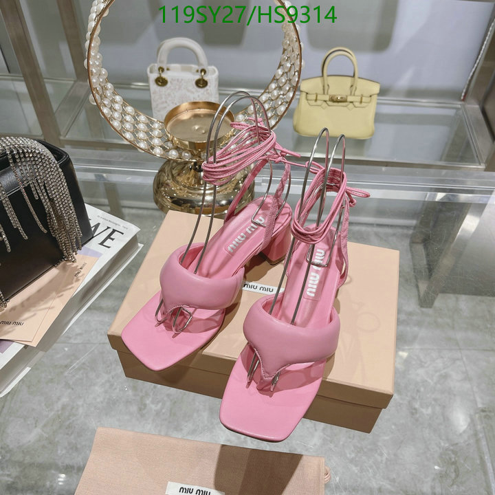 Women Shoes-Miu Miu Code: HS9314 $: 119USD