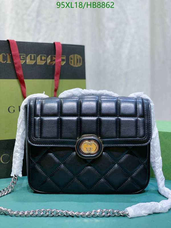 Gucci Bag-(4A)-Diagonal- Code: HB8862 $: 95USD