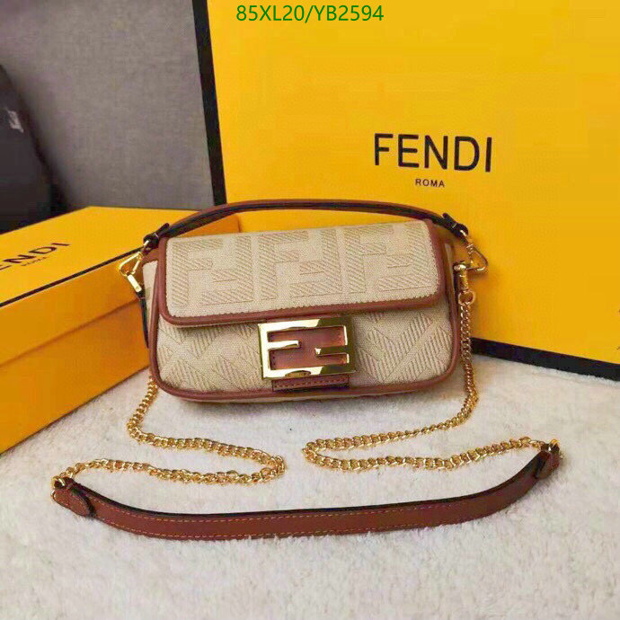 Fendi Bag-(4A)-Baguette- Code: YB2594 $: 85USD