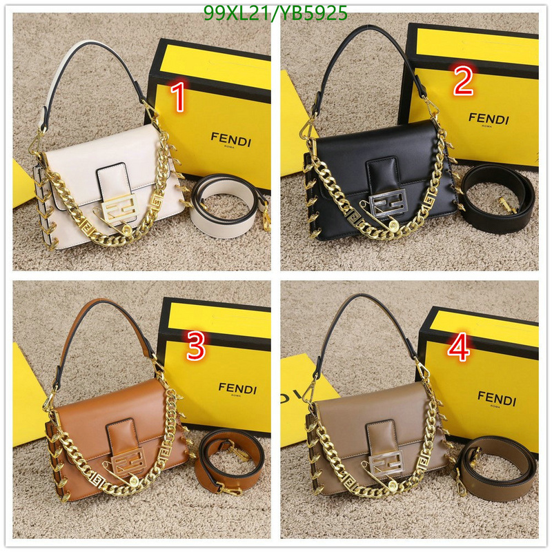 Fendi Bag-(4A)-Handbag- Code: YB5925 $: 99USD