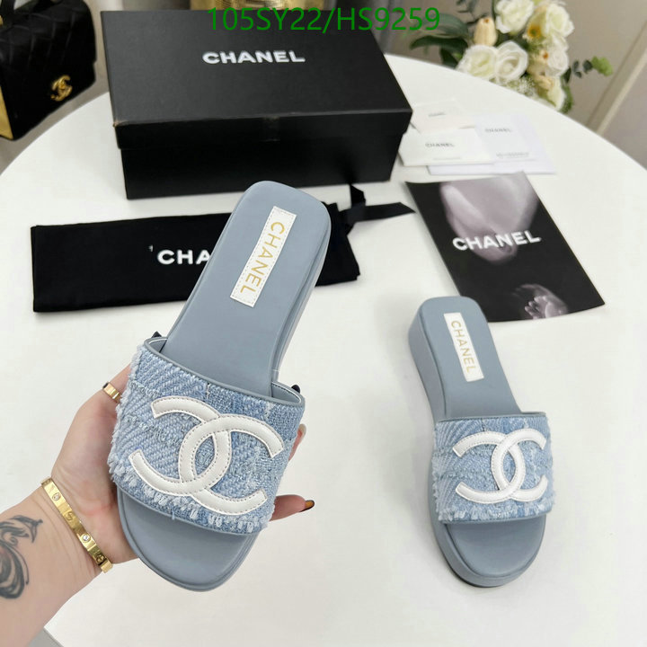 Women Shoes-Chanel Code: HS9259 $: 105USD