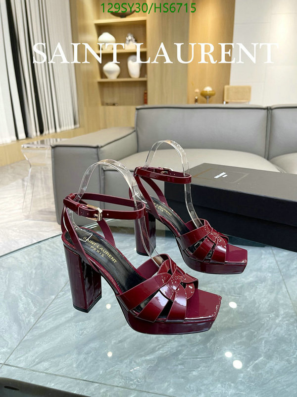 Women Shoes-YSL Code: HS6715 $: 129USD