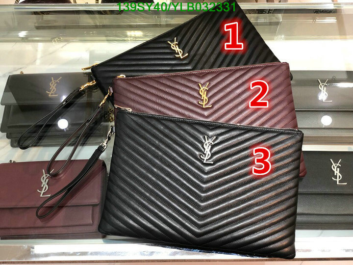 YSL Bag-(Mirror)-Clutch- Code: YLB032331 $: 139USD