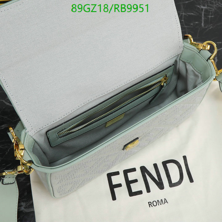 Fendi Bag-(4A)-Baguette- Code: RB9951 $: 89USD