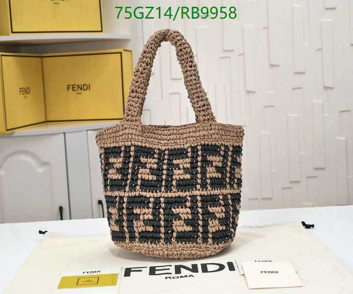 Fendi Bag-(4A)-Handbag- Code: RB9958 $: 75USD