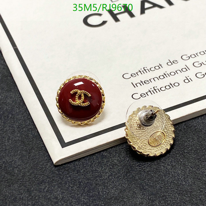 Jewelry-Chanel Code: RJ9670 $: 35USD