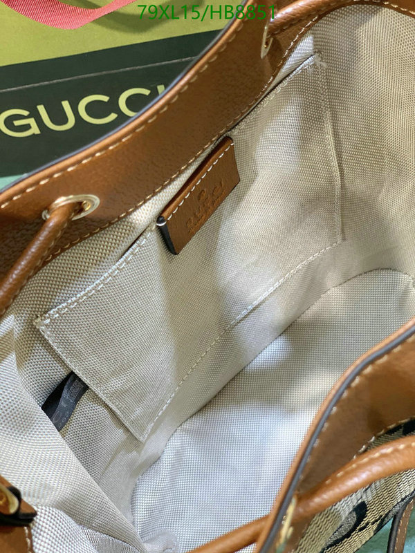 Gucci Bag-(4A)-Diagonal- Code: HB8851 $: 79USD