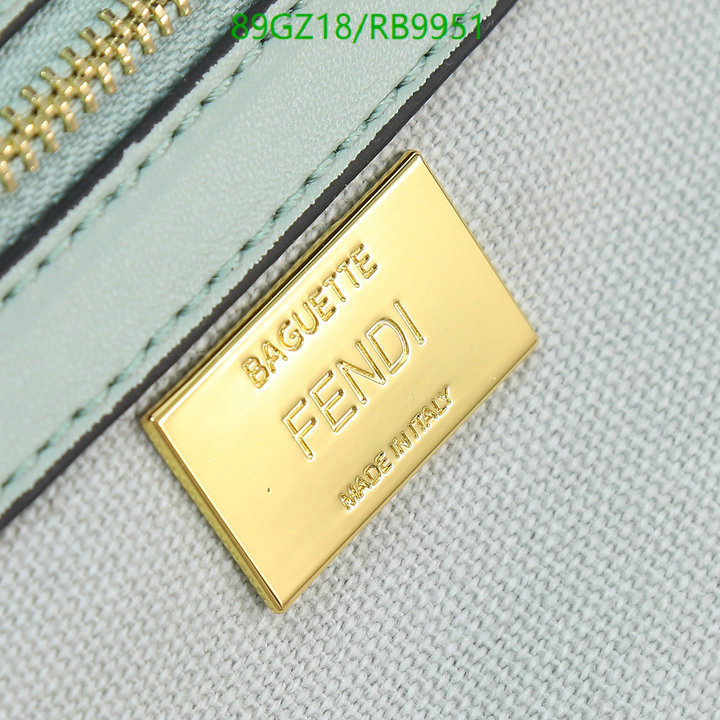 Fendi Bag-(4A)-Baguette- Code: RB9951 $: 89USD