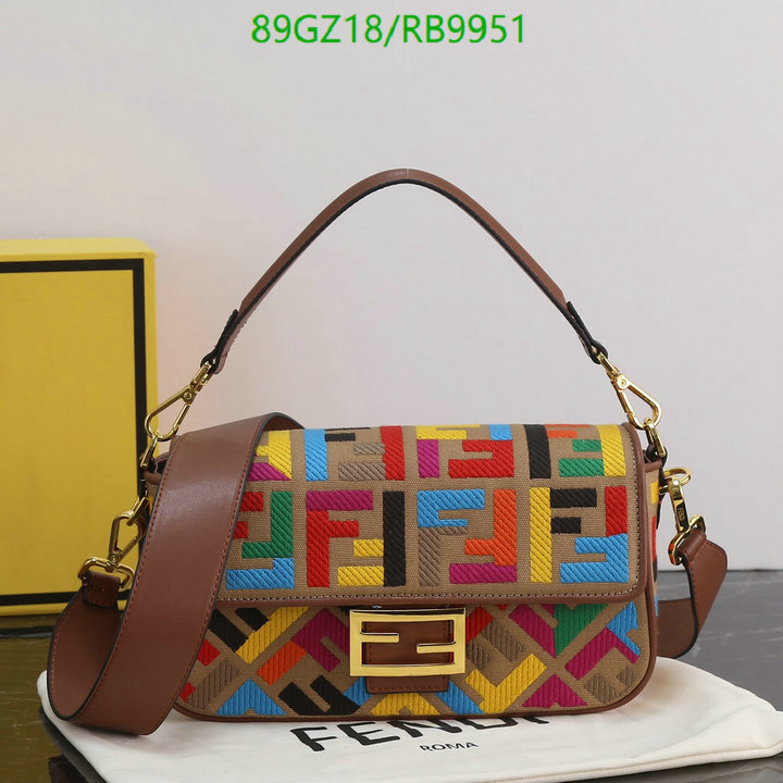 Fendi Bag-(4A)-Baguette- Code: RB9951 $: 89USD