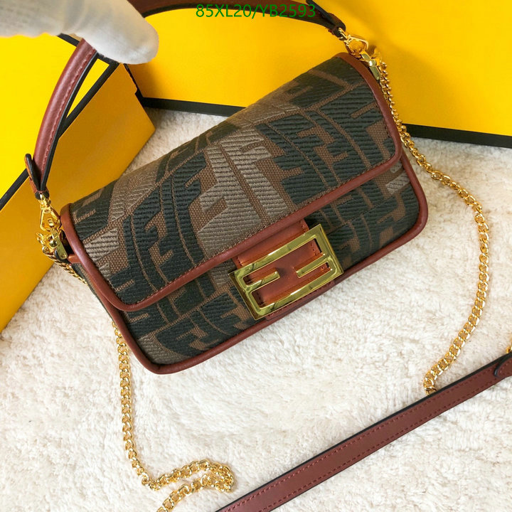 Fendi Bag-(4A)-Baguette- Code: YB2593 $: 85USD