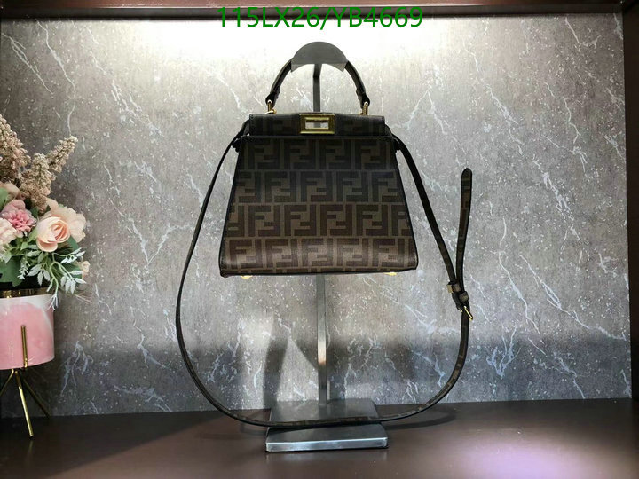 Fendi Bag-(4A)-Peekaboo Code: YB4669 $: 115USD