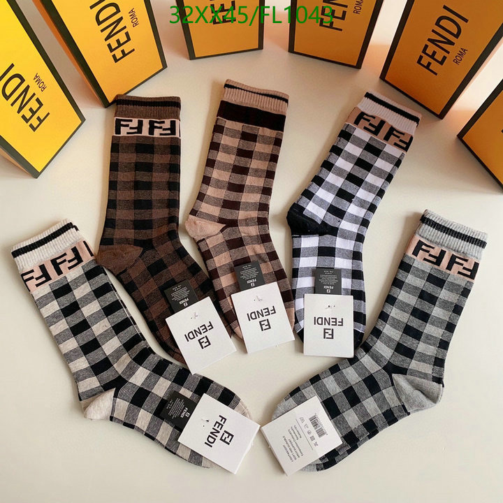 Sock-Fendi Code: FL1043 $: 32USD