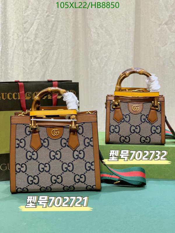 Gucci Bag-(4A)-Diana-Bamboo- Code: HB8850