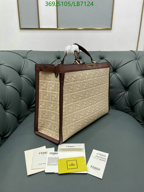 Fendi Bag-(Mirror)-Handbag- Code: LB7124 $: 369USD