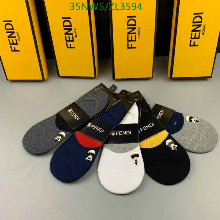 Sock-Fendi Code: ZL3594 $: 35USD