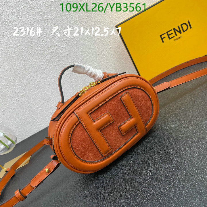 Fendi Bag-(4A)-Diagonal- Code: YB3561 $: 109USD