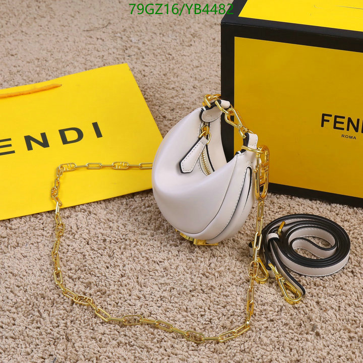 Fendi Bag-(4A)-Graphy-Cookie- Code: YB4482