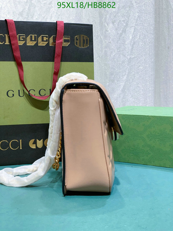 Gucci Bag-(4A)-Diagonal- Code: HB8862 $: 95USD