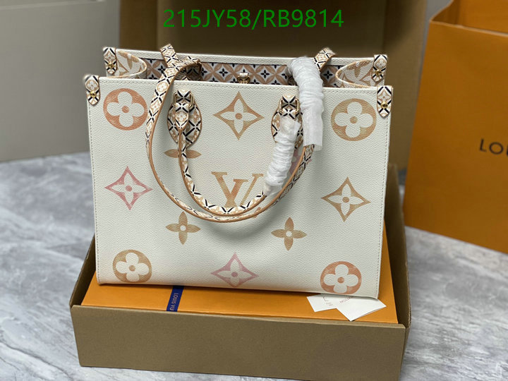 LV Bag-(Mirror)-Handbag- Code: RB9814 $: 215USD