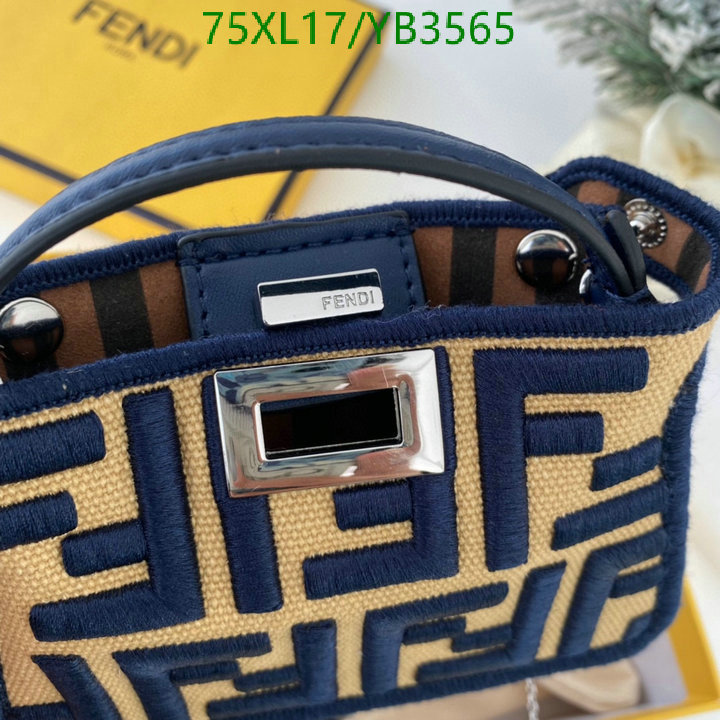 Fendi Bag-(4A)-Clutch- Code: YB3565 $: 75USD