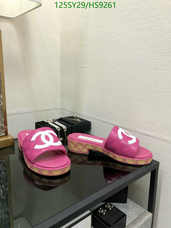 Women Shoes-Chanel Code: HS9261 $: 125USD