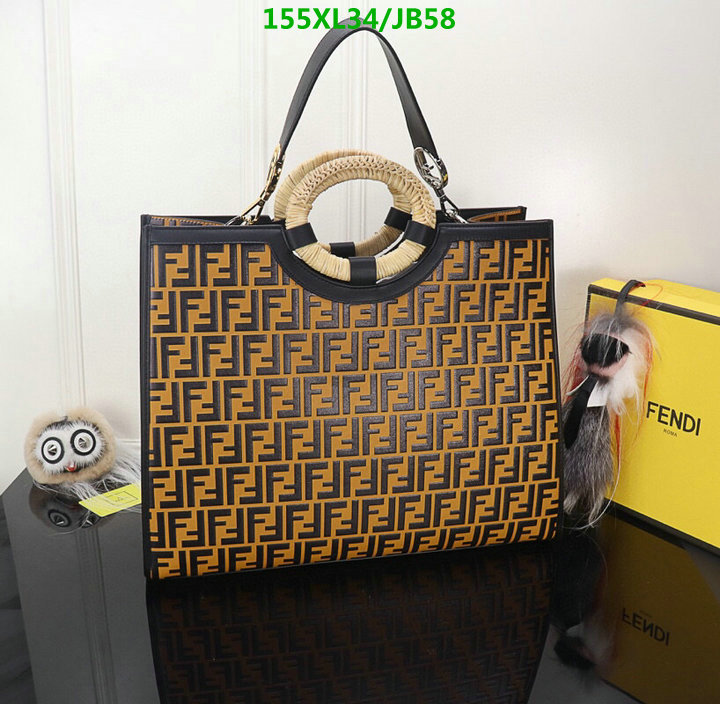 Fendi Bag-(4A)-Handbag- Code: JB58 $: 155USD