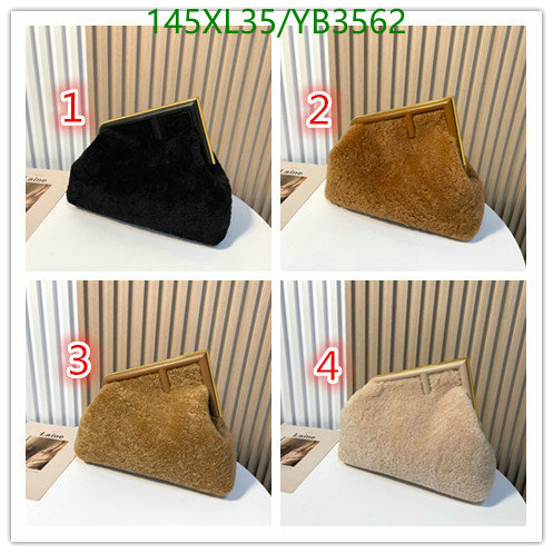 Fendi Bag-(4A)-First Series- Code: YB3562 $: 145USD