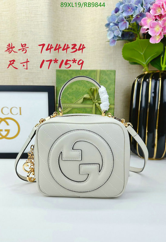 Gucci Bag-(4A)-Diagonal- Code: RB9844 $: 89USD