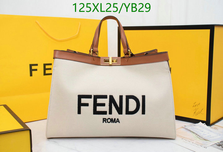 Fendi Bag-(4A)-Peekaboo Code: YB29 $: 125USD