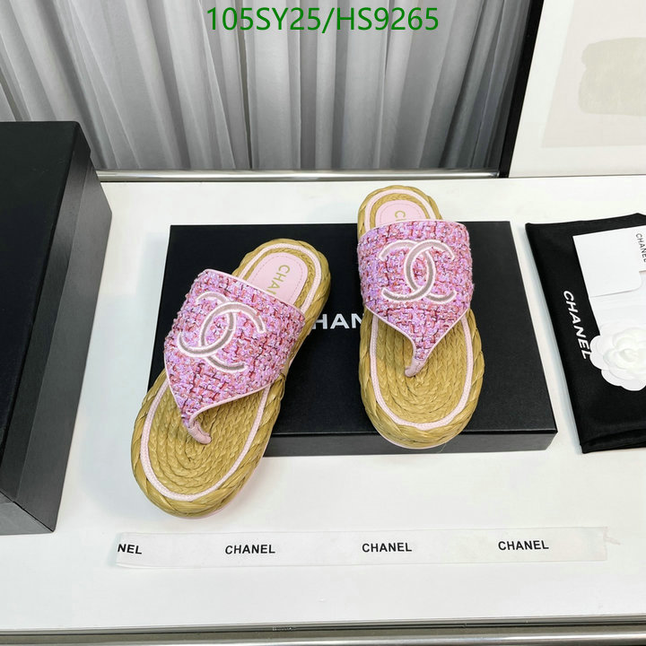 Women Shoes-Chanel Code: HS9265 $: 105USD