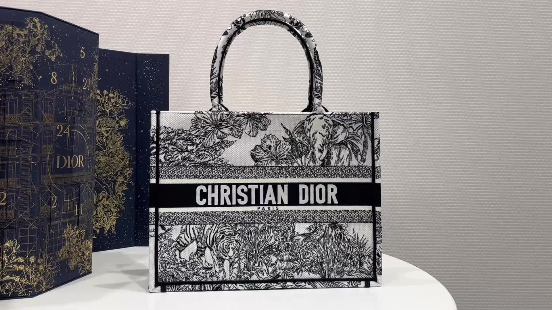 Dior Bag-(Mirror)-Book Tote- Code: RB8973