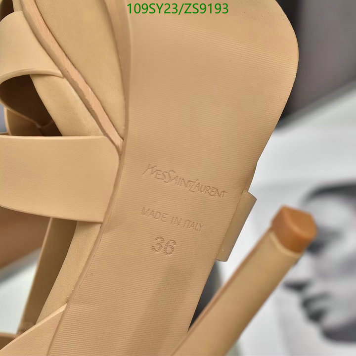 Women Shoes-YSL Code: ZS9193 $: 109USD