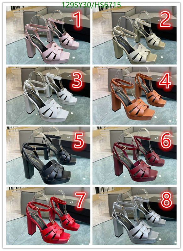 Women Shoes-YSL Code: HS6715 $: 129USD